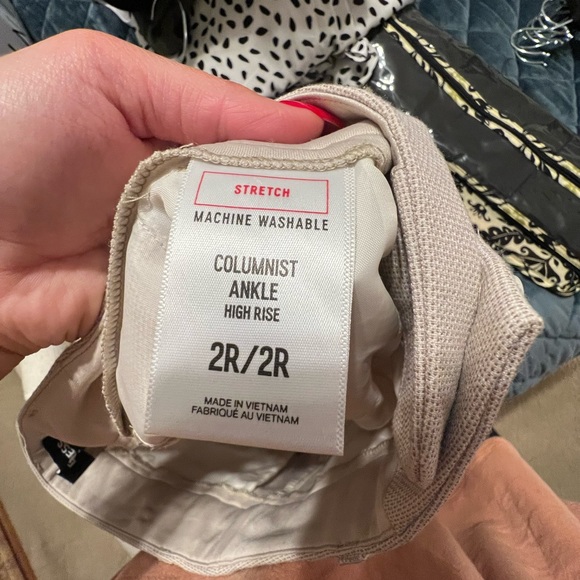 Express Columnist High Rise Ankle Pant - Picture 2 of 5